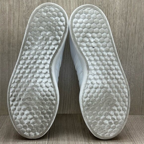 Adidas Shoes Mens Sz 7 Grand Court Tennis Cloudfoam Leather White Camo H04549 - Picture 11 of 12